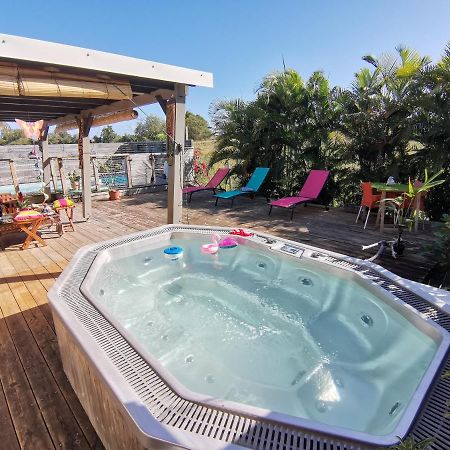 Bungalow La Perle - Jacuzzi - Piscine Saint-Francois  Esterno foto