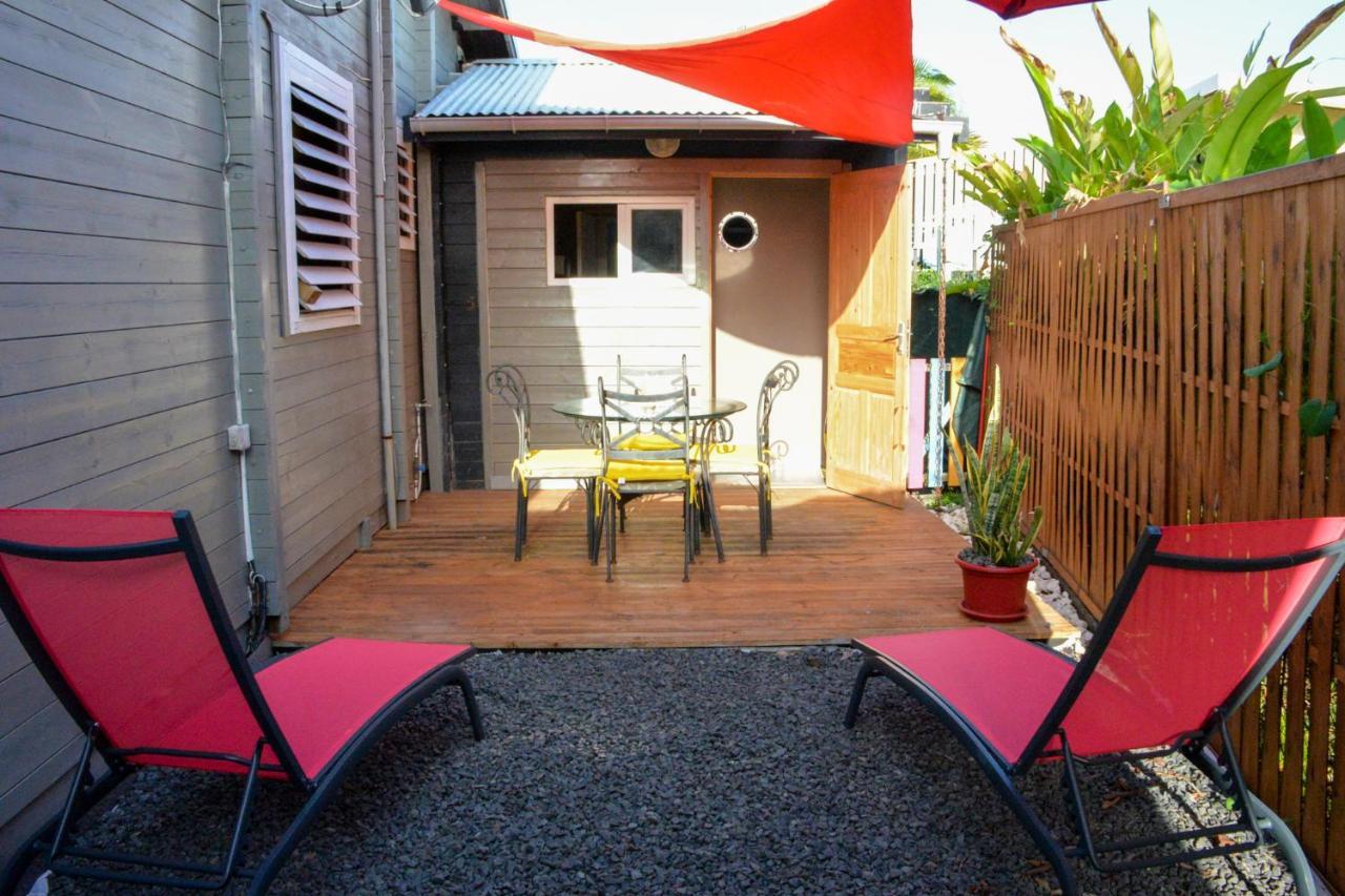 Bungalow La Perle - Jacuzzi - Piscine Saint-Francois  Esterno foto