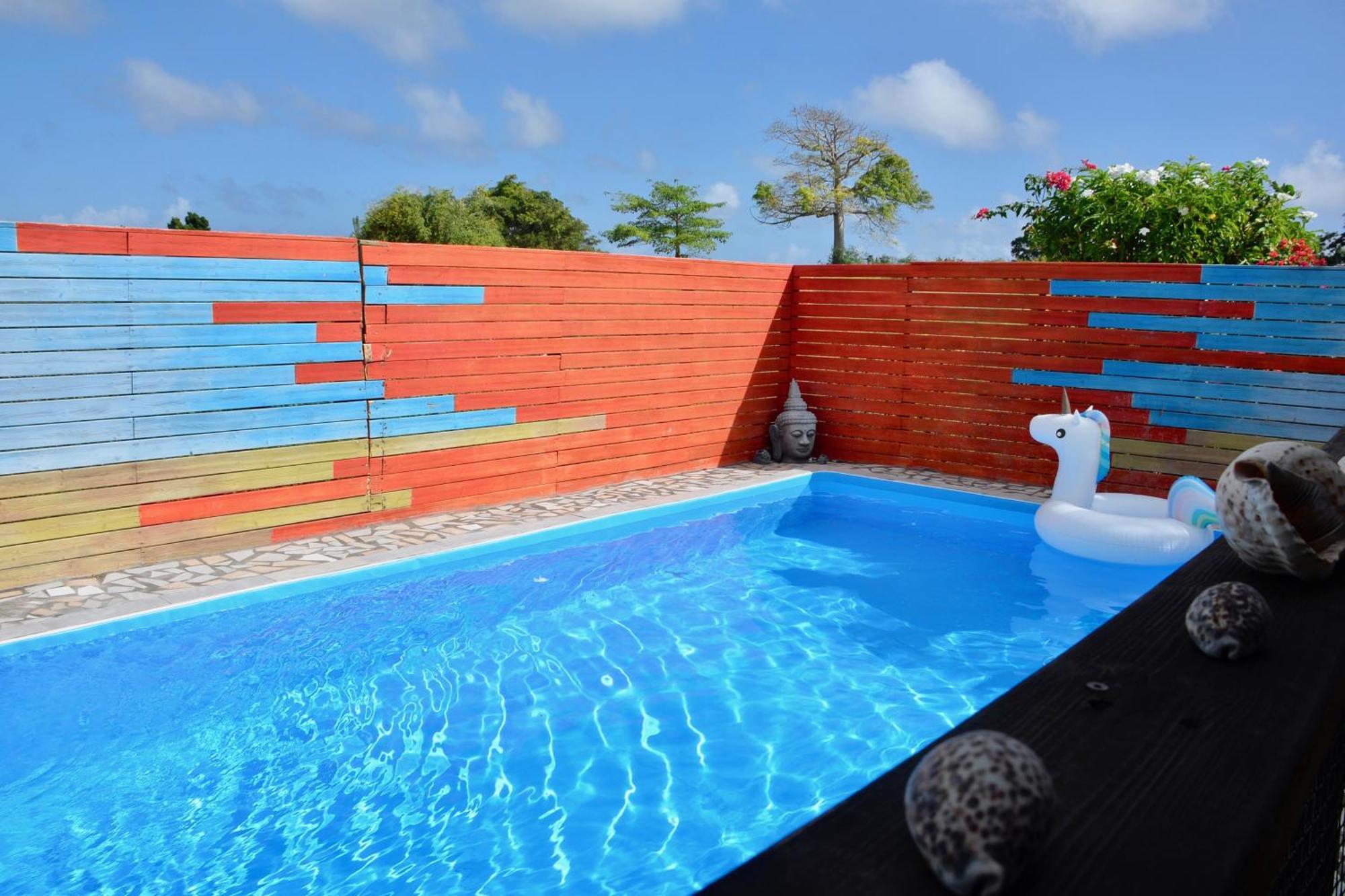 Bungalow La Perle - Jacuzzi - Piscine Saint-Francois  Esterno foto