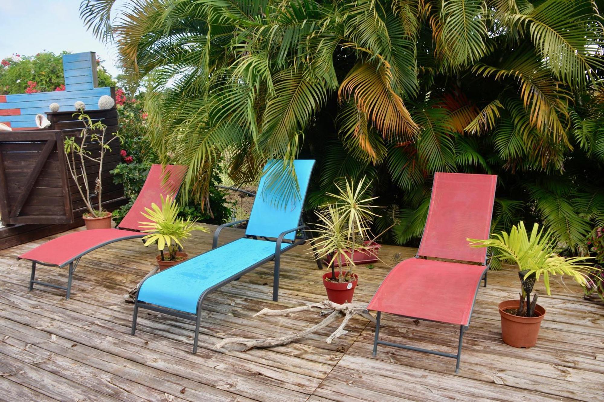 Bungalow La Perle - Jacuzzi - Piscine Saint-Francois  Esterno foto